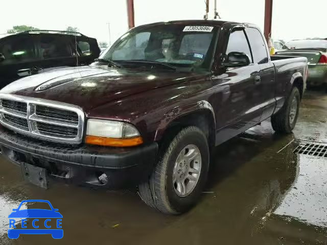 2004 DODGE DAKOTA SXT 1D7GL12K54S663350 image 1