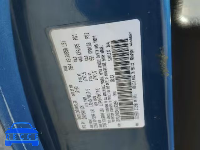 2004 DODGE RAM 2500 S 3D7KU26D34G183954 image 9