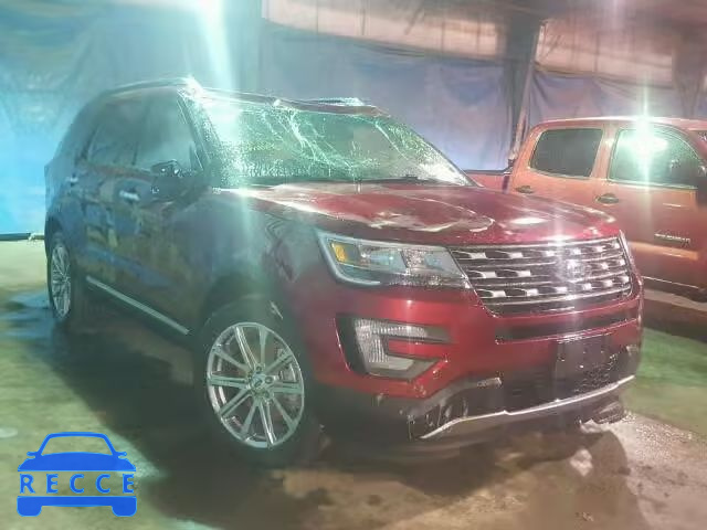 2017 FORD EXPLORER L 1FM5K8F81HGA17058 зображення 0