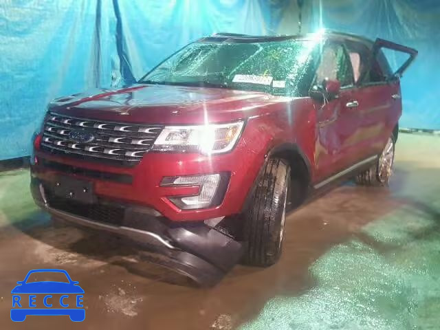 2017 FORD EXPLORER L 1FM5K8F81HGA17058 зображення 1