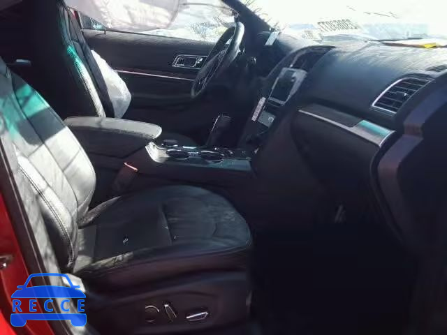 2017 FORD EXPLORER L 1FM5K8F81HGA17058 зображення 4