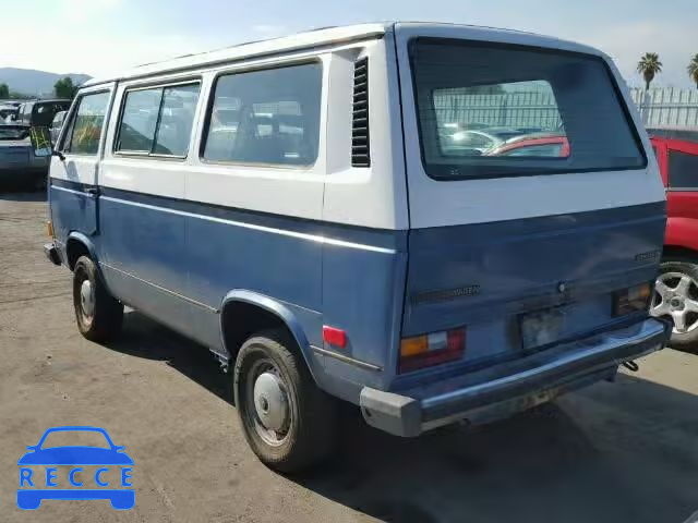 1984 VOLKSWAGEN VANAGON BU WV2YB0253EH015172 зображення 2