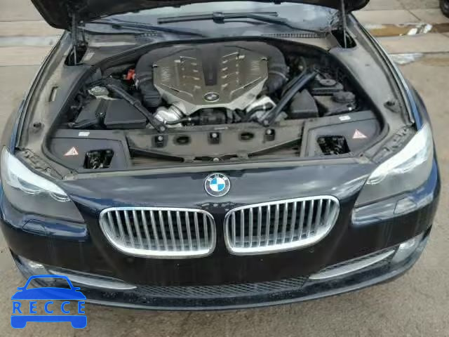 2011 BMW 550I WBAFR9C52BC270888 зображення 6