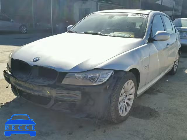 2009 BMW 328I SULEV WBAPH57579NL78111 зображення 1