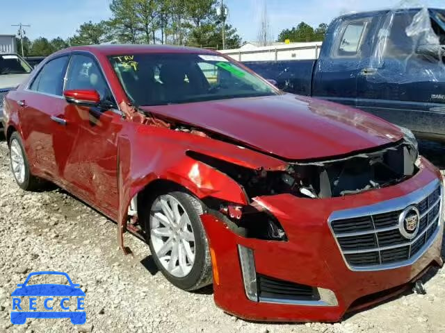 2014 CADILLAC CTS 1G6AP5SXXE0154944 image 0