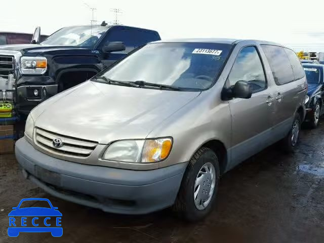 2001 TOYOTA SIENNA CE 4T3ZF19C41U406725 image 1