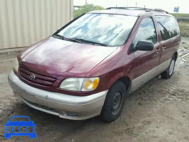 2002 TOYOTA SIENNA CE 4T3ZF19C52U491527 image 1