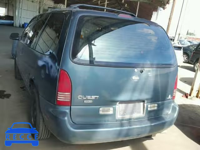 1996 NISSAN QUEST XE/G 4N2DN11W3TD814617 зображення 2