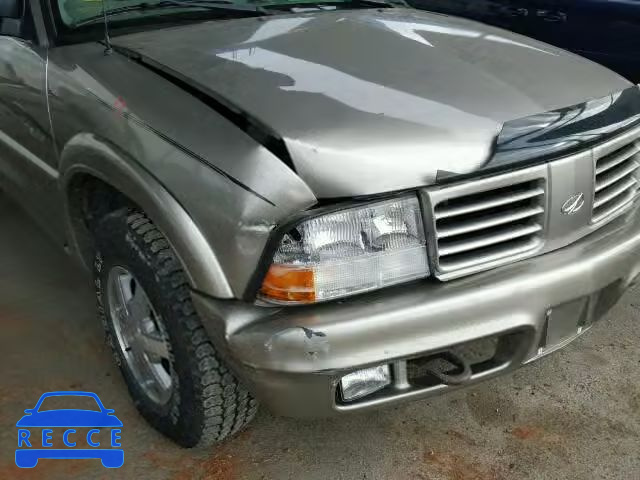 2000 OLDSMOBILE BRAVADA 1GHDT13W8Y2160605 зображення 8