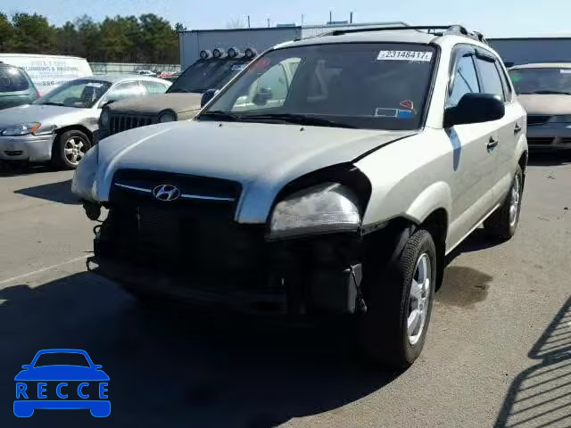 2006 HYUNDAI TUCSON GL KM8JM12B06U435899 зображення 1