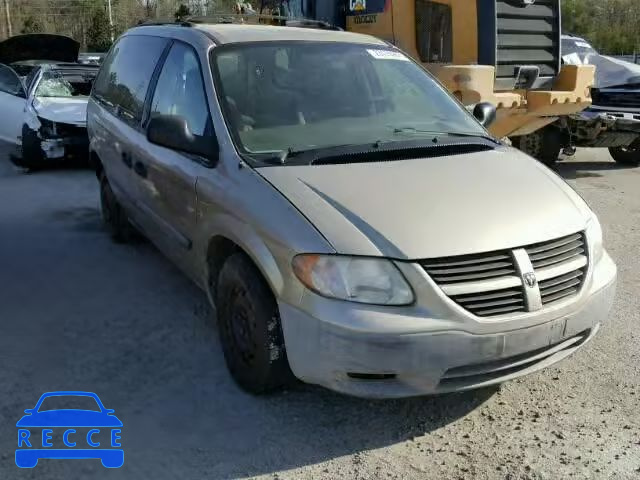 2007 DODGE CARAVAN SE 1D4GP25R57B207871 зображення 0