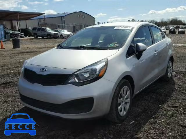 2012 KIA RIO LX KNADM4A39C6056149 image 1