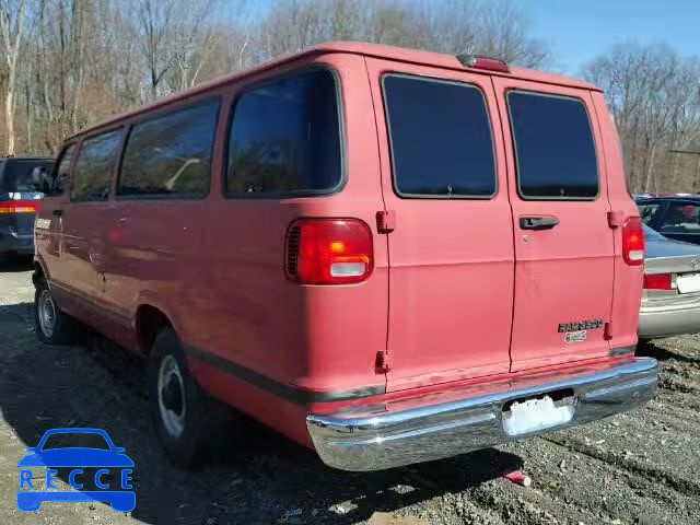 2002 DODGE RAM WAGON 2B5WB35Y42K107874 зображення 2