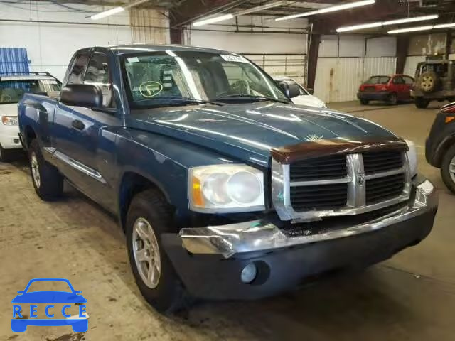 2005 DODGE DAKOTA SLT 1D7HW42N95S252266 image 0