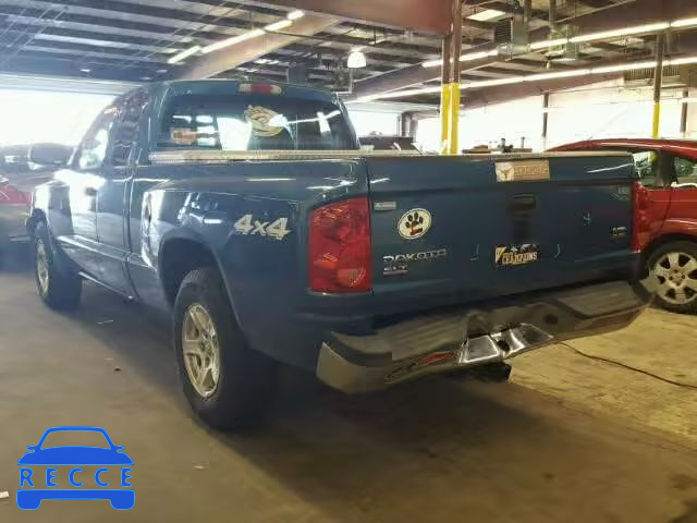 2005 DODGE DAKOTA SLT 1D7HW42N95S252266 image 2