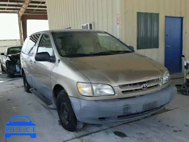 2000 TOYOTA SIENNA CE 4T3ZF19C2YU217260 image 0