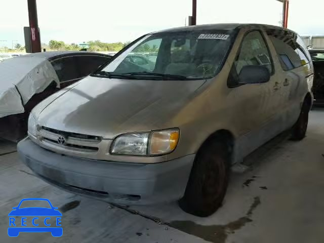 2000 TOYOTA SIENNA CE 4T3ZF19C2YU217260 image 1