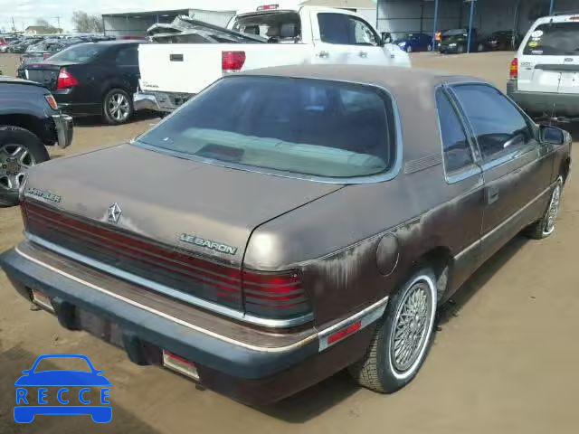 1987 CHRYSLER LEBARON 3C3CJ41K7HT732775 image 3