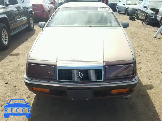 1987 CHRYSLER LEBARON 3C3CJ41K7HT732775 зображення 8