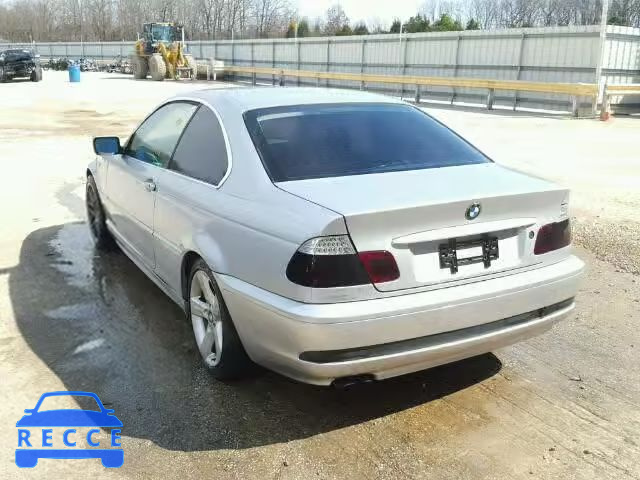 2004 BMW 325CI WBABD33434PL05158 image 2