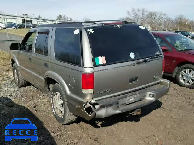 2000 OLDSMOBILE BRAVADA 1GHDT13W6Y2311330 image 2