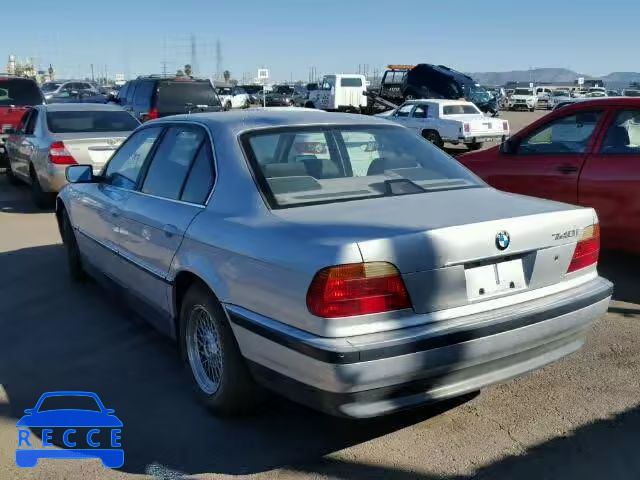 1999 BMW 740I AUTOMATIC WBAGG8334XDN74065 image 2