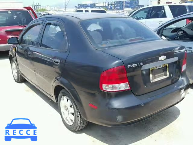 2004 CHEVROLET AVEO LS KL1TJ52624B155434 зображення 2