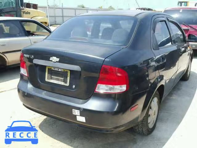 2004 CHEVROLET AVEO LS KL1TJ52624B155434 зображення 3