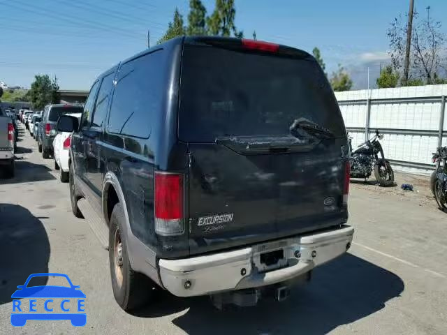 2001 FORD EXCURSION 1FMNU42S21ED57812 зображення 2