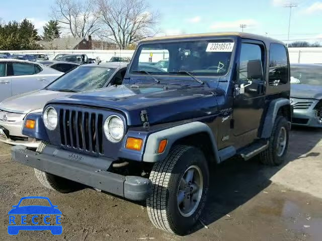 1997 JEEP WRANGLER S 1J4FY19S0VP537070 image 1