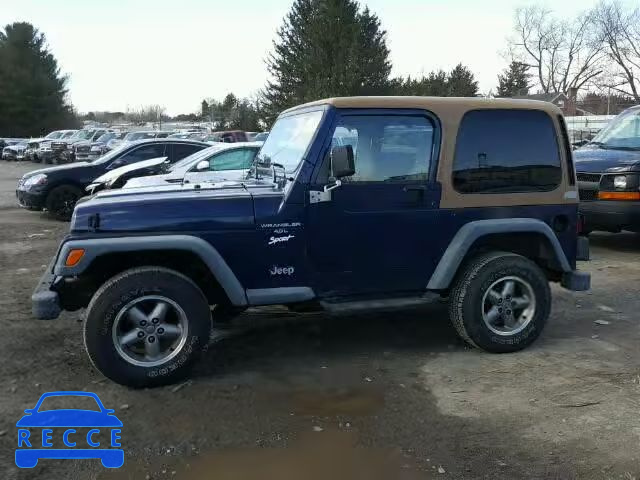 1997 JEEP WRANGLER S 1J4FY19S0VP537070 image 8