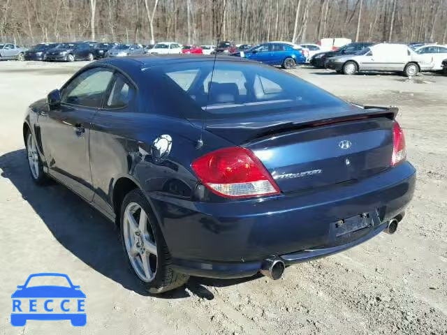 2005 HYUNDAI TIBURON KMHHM65D95U168088 image 2