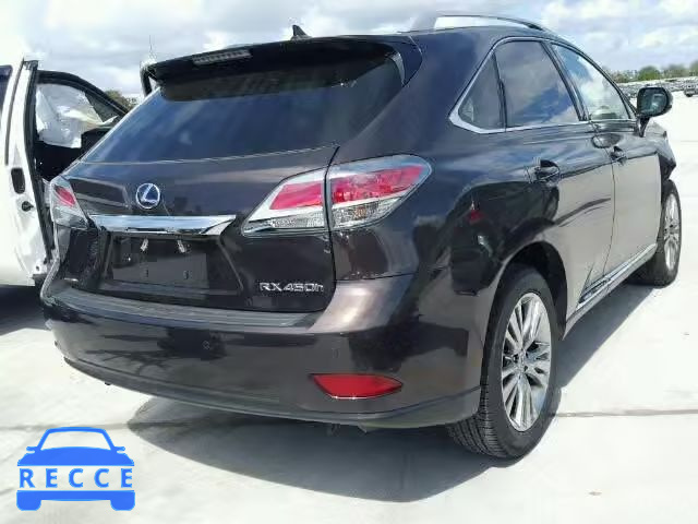 2013 LEXUS RX 450H JTJBC1BA4D2450107 image 3