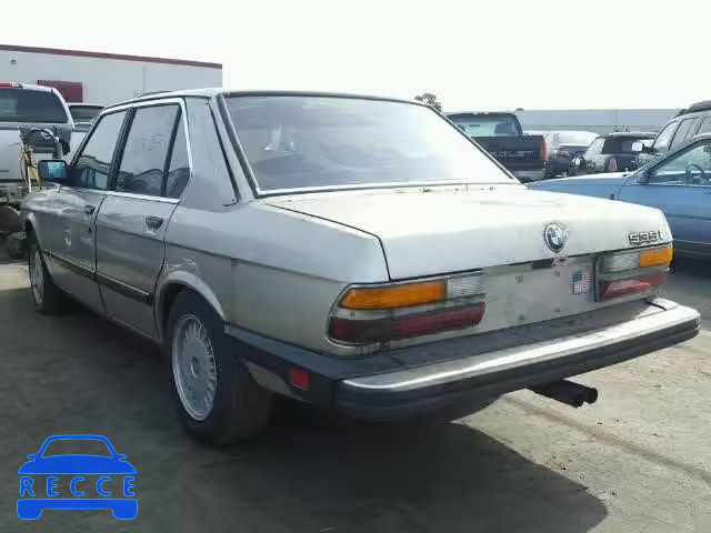1988 BMW 535I/IS AU WBADC8400J3261417 Bild 2