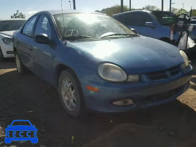 2002 DODGE NEON ES 1B3ES56C42D649571 зображення 0