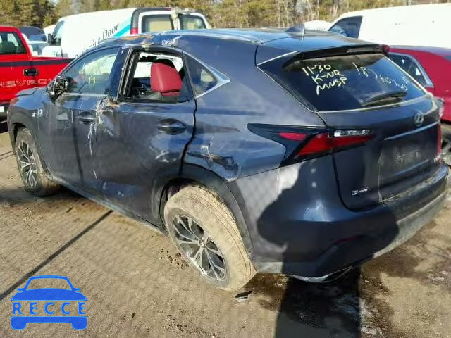 2016 LEXUS NX 200T JTJBARBZ0G2060488 image 2