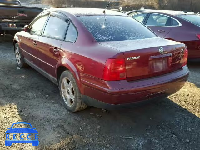 2000 VOLKSWAGEN PASSAT GLX WVWPD23BXYP290567 зображення 2