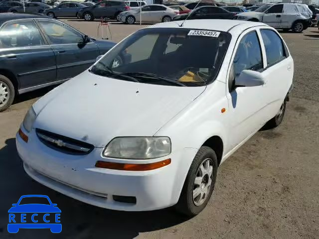 2004 CHEVROLET AVEO LS KL1TJ52634B207881 зображення 1