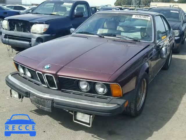 1983 BMW 633CSI WBAEB7401D6726033 зображення 1