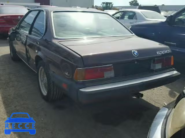 1983 BMW 633CSI WBAEB7401D6726033 image 2