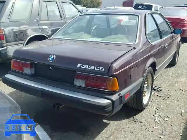1983 BMW 633CSI WBAEB7401D6726033 зображення 3