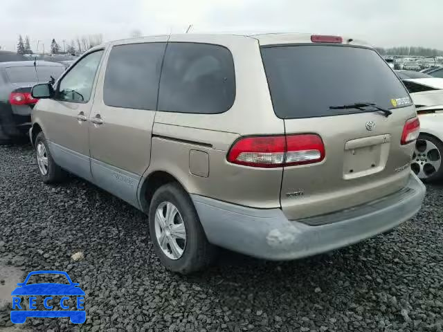 2001 TOYOTA SIENNA CE 4T3ZF19C91U399089 image 2