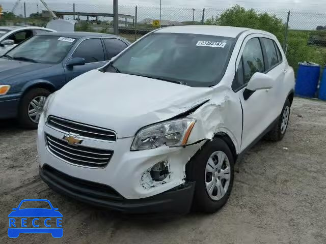 2016 CHEVROLET TRAX LS 3GNCJKSB3GL255489 image 1