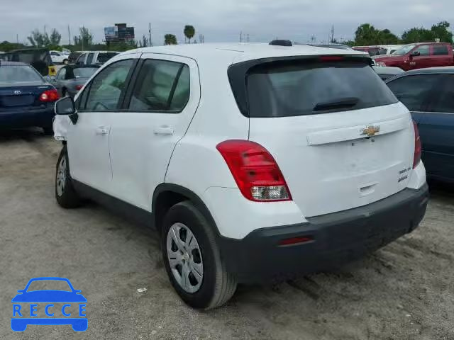 2016 CHEVROLET TRAX LS 3GNCJKSB3GL255489 image 2