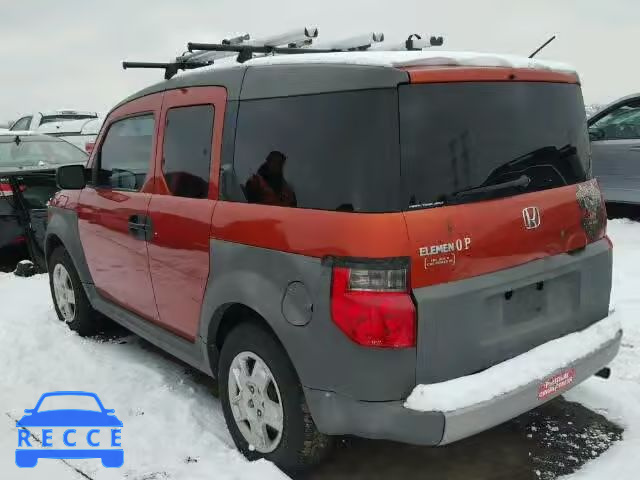 2005 HONDA ELEMENT LX 5J6YH27395L021131 image 2