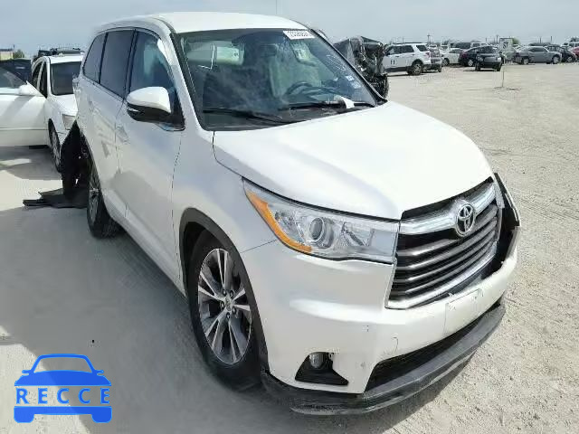 2014 TOYOTA HIGHLANDER 5TDZKRFH2ES025358 зображення 0