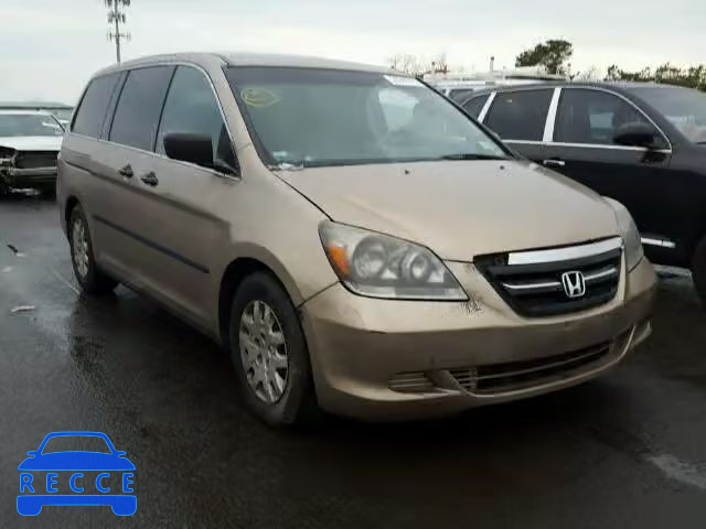 2007 HONDA ODYSSEY LX 5FNRL38227B080435 image 0