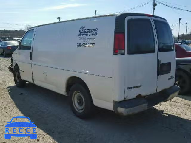 1999 CHEVROLET EXPRESS G2 1GCFG25M9X1059839 image 2