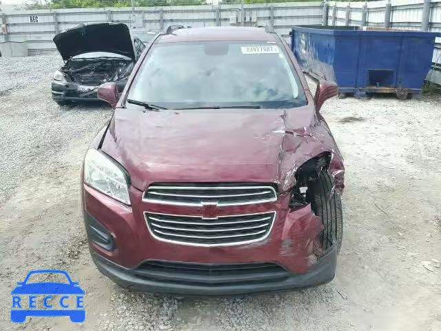 2016 CHEVROLET TRAX 1LT 3GNCJPSB7GL185802 зображення 8