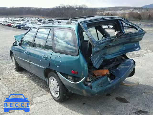 1997 FORD ESCORT LX 3FALP15P1VR117961 image 2